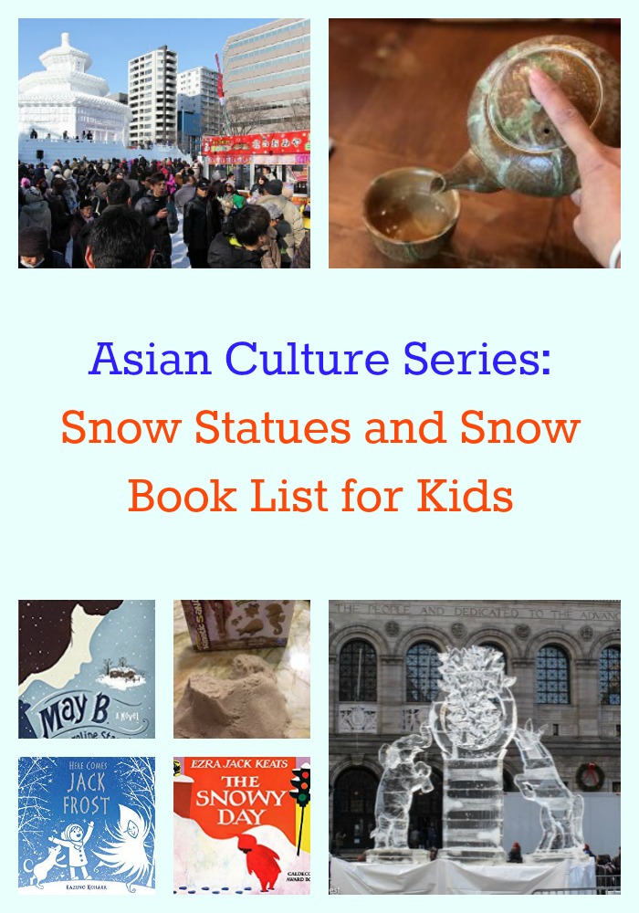 Snow Statues Activities and Snow Book List for Kids