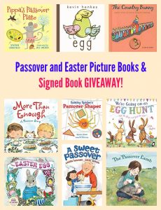 Passover and Easter Picture Books & Signed Book GIVEAWAY!