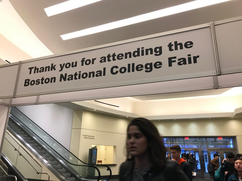 Boston National College Fair Tips for High School Students
