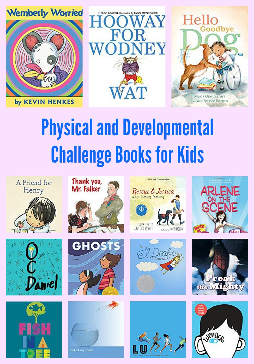 Physical and Developmental Challenge Books for Kids
