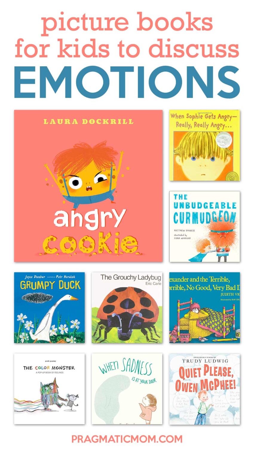 Picture Books for Kids to Discuss Emotions