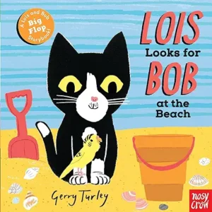 Lois Looks for Bob at the Beach by Gerry Turley