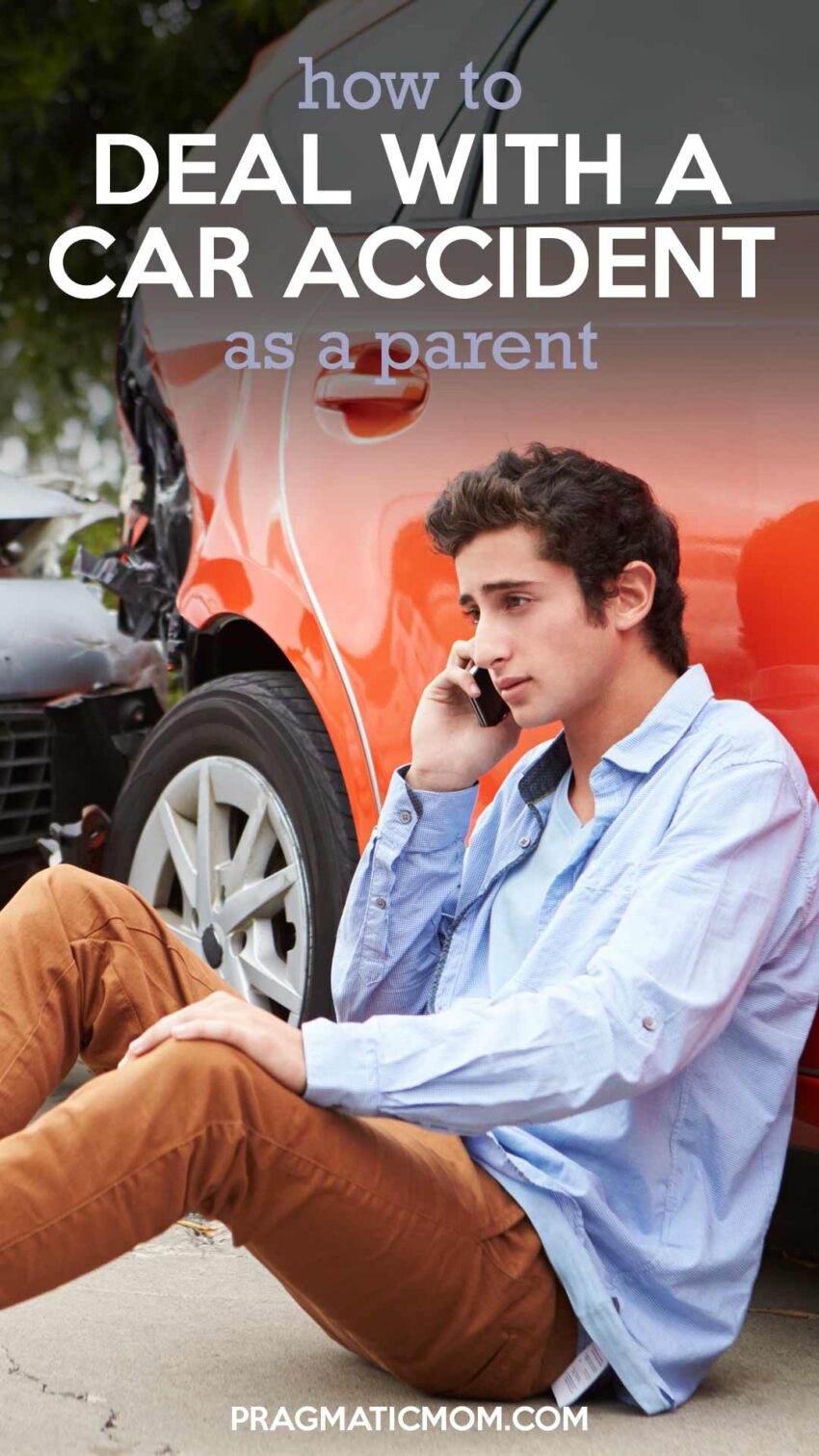 How to Deal with a Car Accident as a Parent