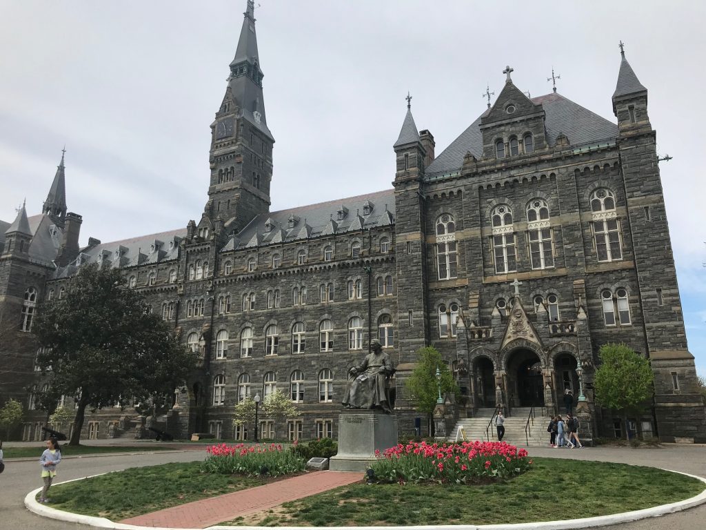 Visiting Georgetown University