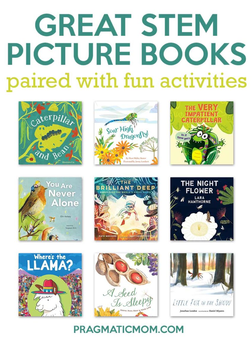 Great STEM Picture Books paired with Fun Activities