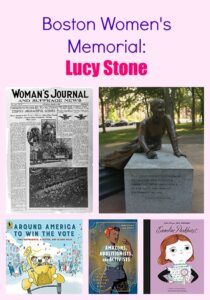 Boston Women's Memorial: Lucy Stone