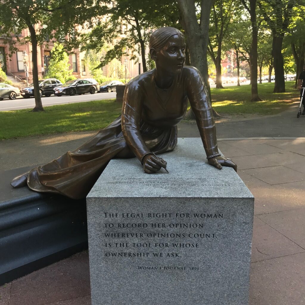 Boston Women's Memorial Lucy Stone