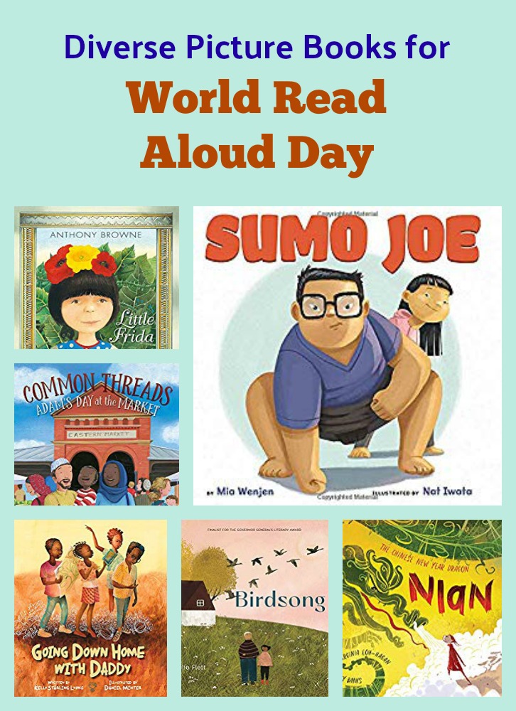 Diverse Picture Books for World Read Aloud Day