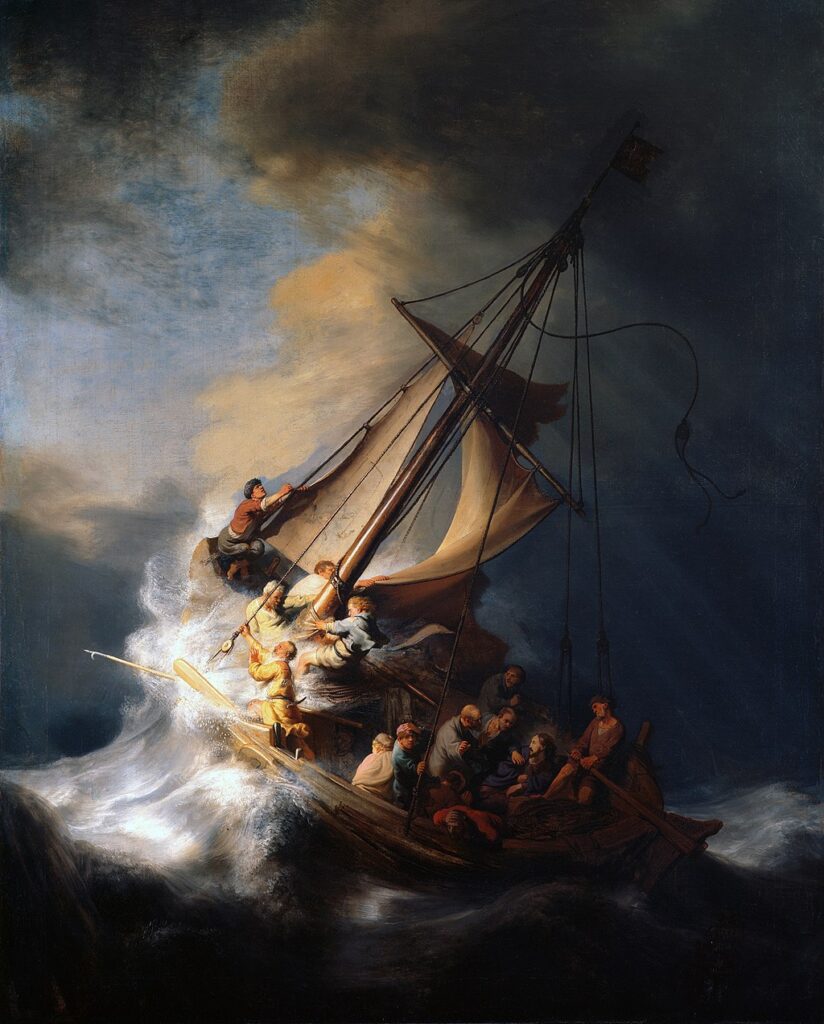 The Storm on the Sea of Galilee – Rembrandt