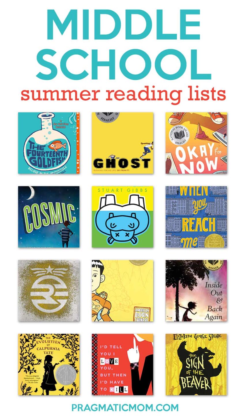 Summer Reading Lists for Middle School Kids
