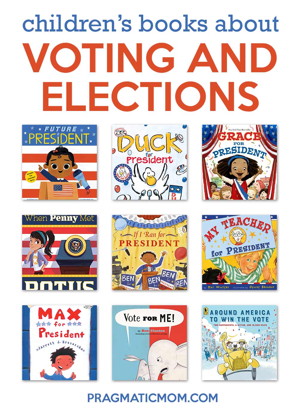 Voting and Election Children's Books - Pragmatic Mom