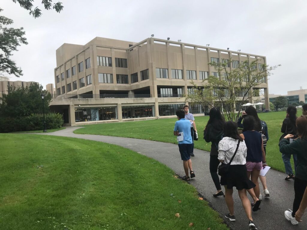 Visiting Northwestern University