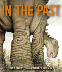 In the Past: From Trilobites to Dinosaurs to Mammoths in More Than 500 Million Years by David Elliott, illustrated by Matthew Trueman