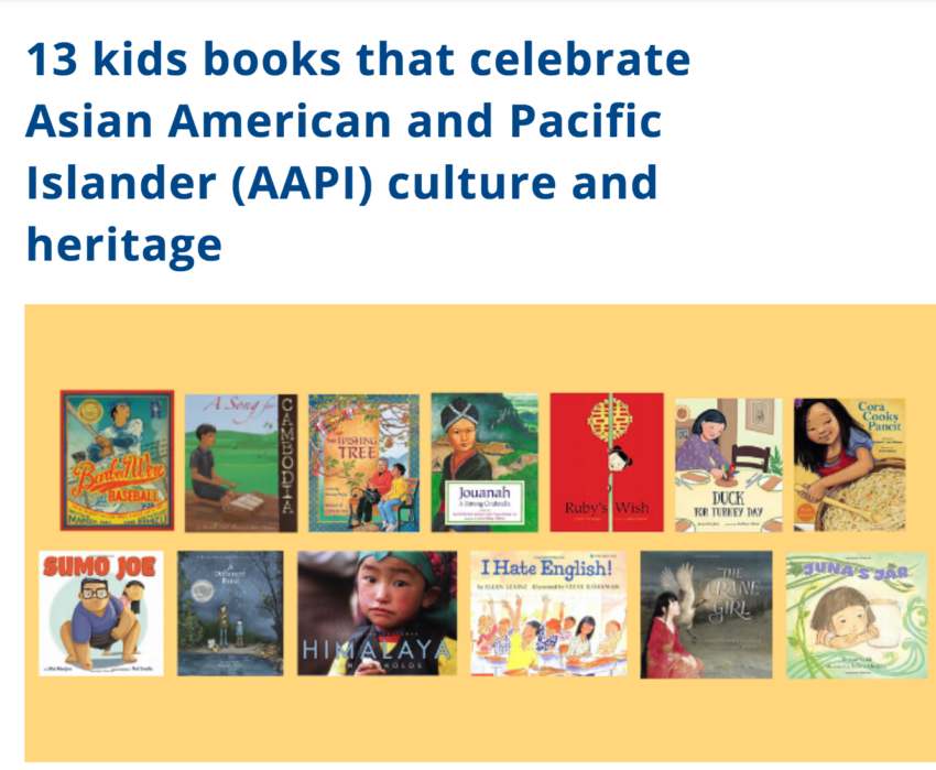 13 kids books that celebrate Asian American and Pacific Islander (AAPI) culture and heritage