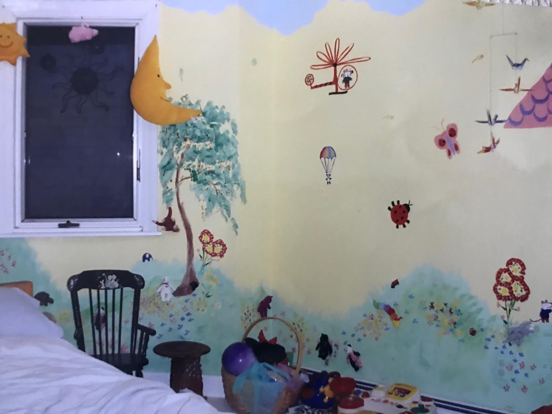 Focus on play in a child's bedroom