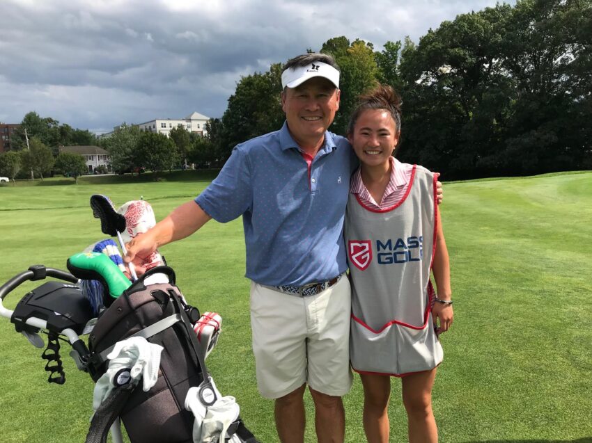 Tai Lee Ouimet Memorial Golf Tournament 2021 with Caddy Ali Lee