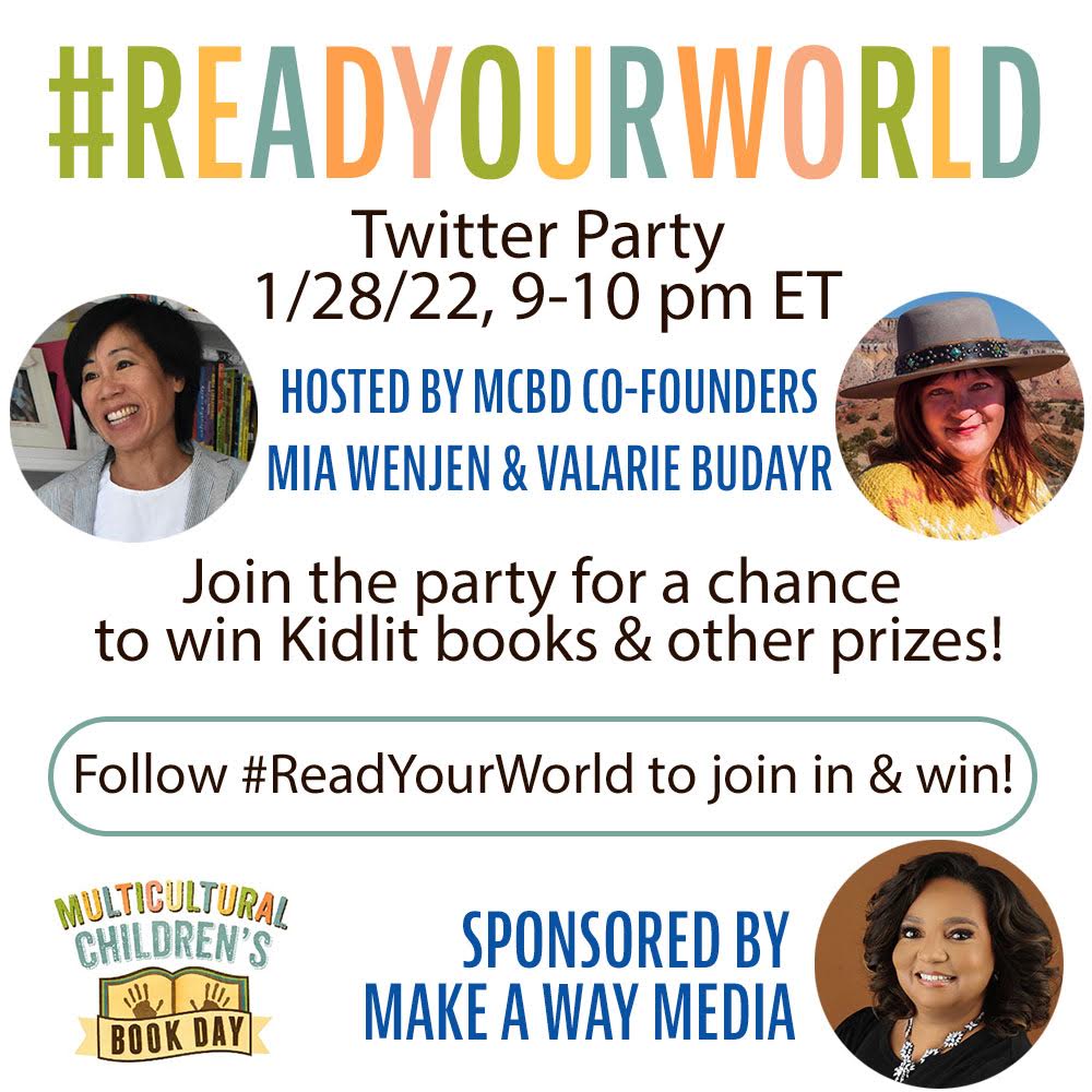 Multicultural Children's Book Day Twitter Party: Huge Book Giveaway!