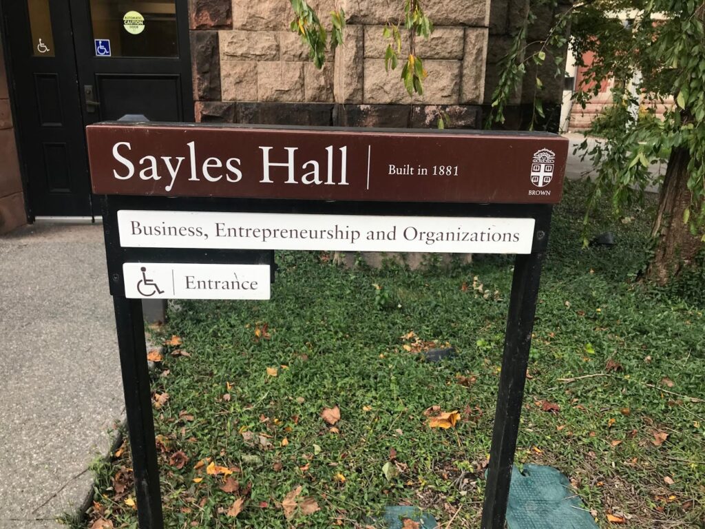 Brown University Sayles Hall