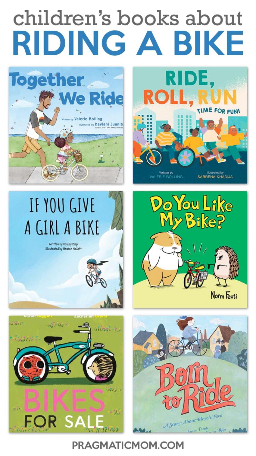 Riding a Bike Book List and GIVEAWAY!