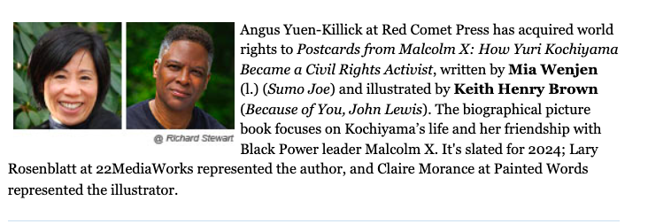 Book Announcement! Postcards from Malcolm X
