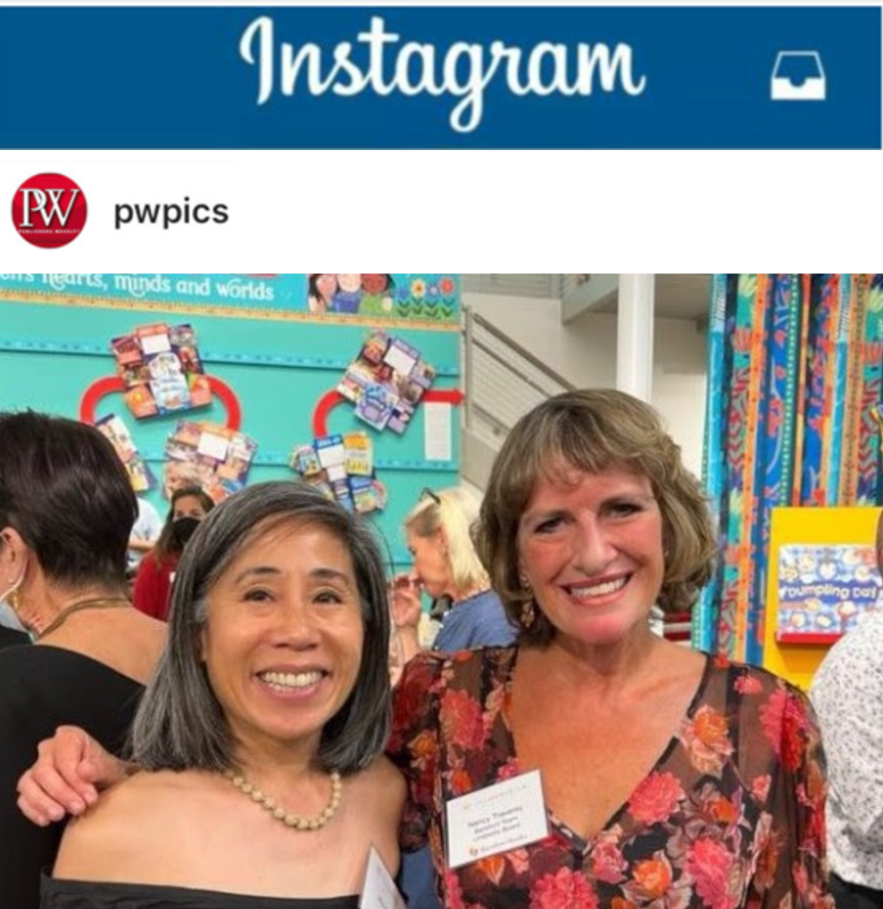 Nancy Traversy and I are in Publishers Weekly Newsletter!