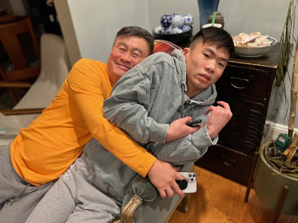 spend time with loved ones Tai Lee and his dad