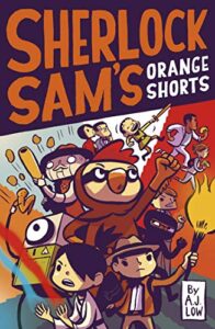 Sherlock Sam’s Orange Shorts