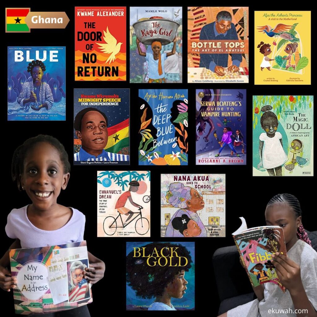 Ekuwah Mends Moses Ghana children's Books