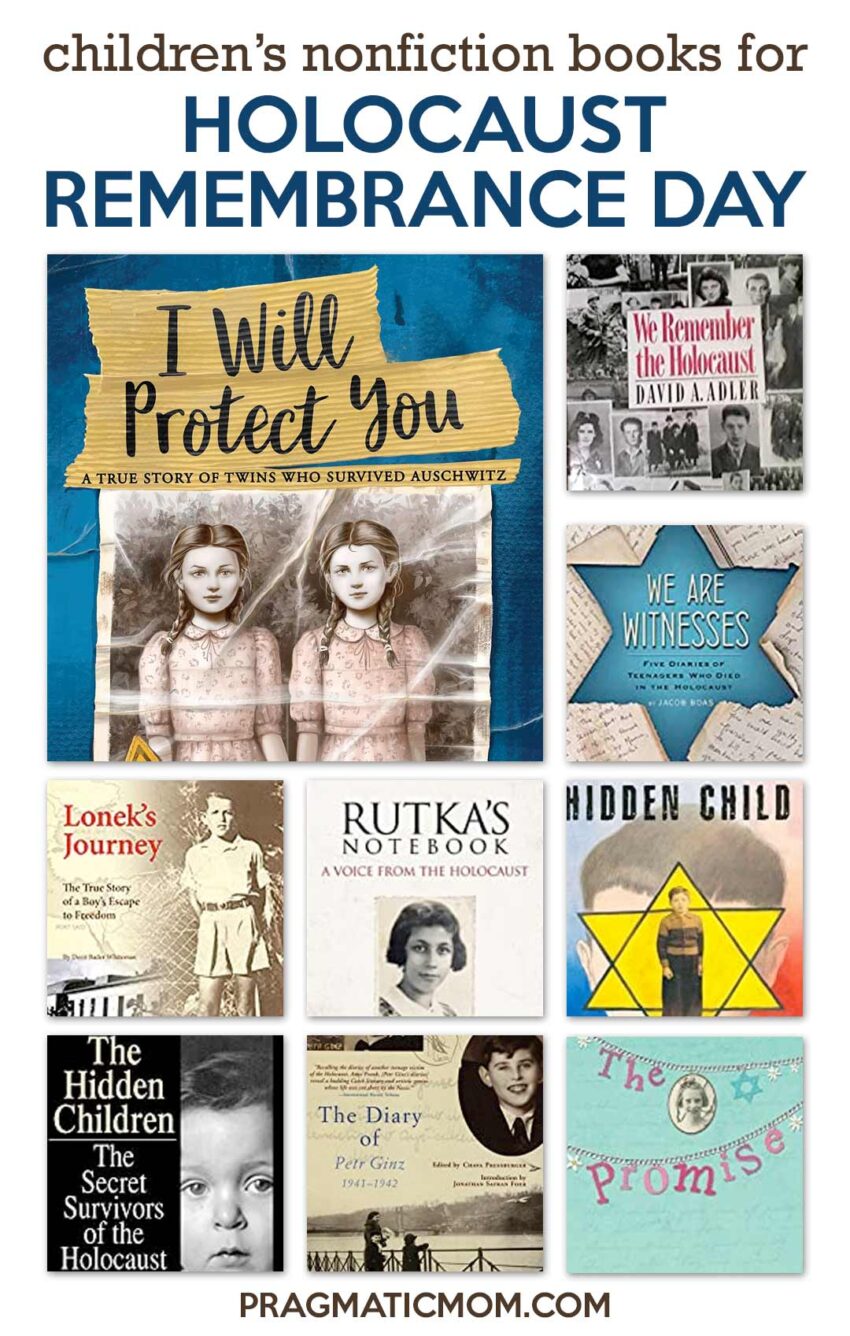 Children's Nonfiction Books for Holocaust Remembrance Day