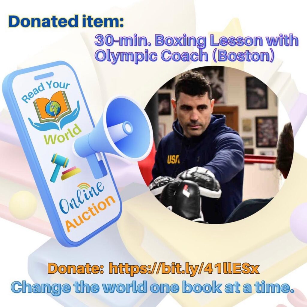 Read Your World Auction Olympic Boxing Private Lesson