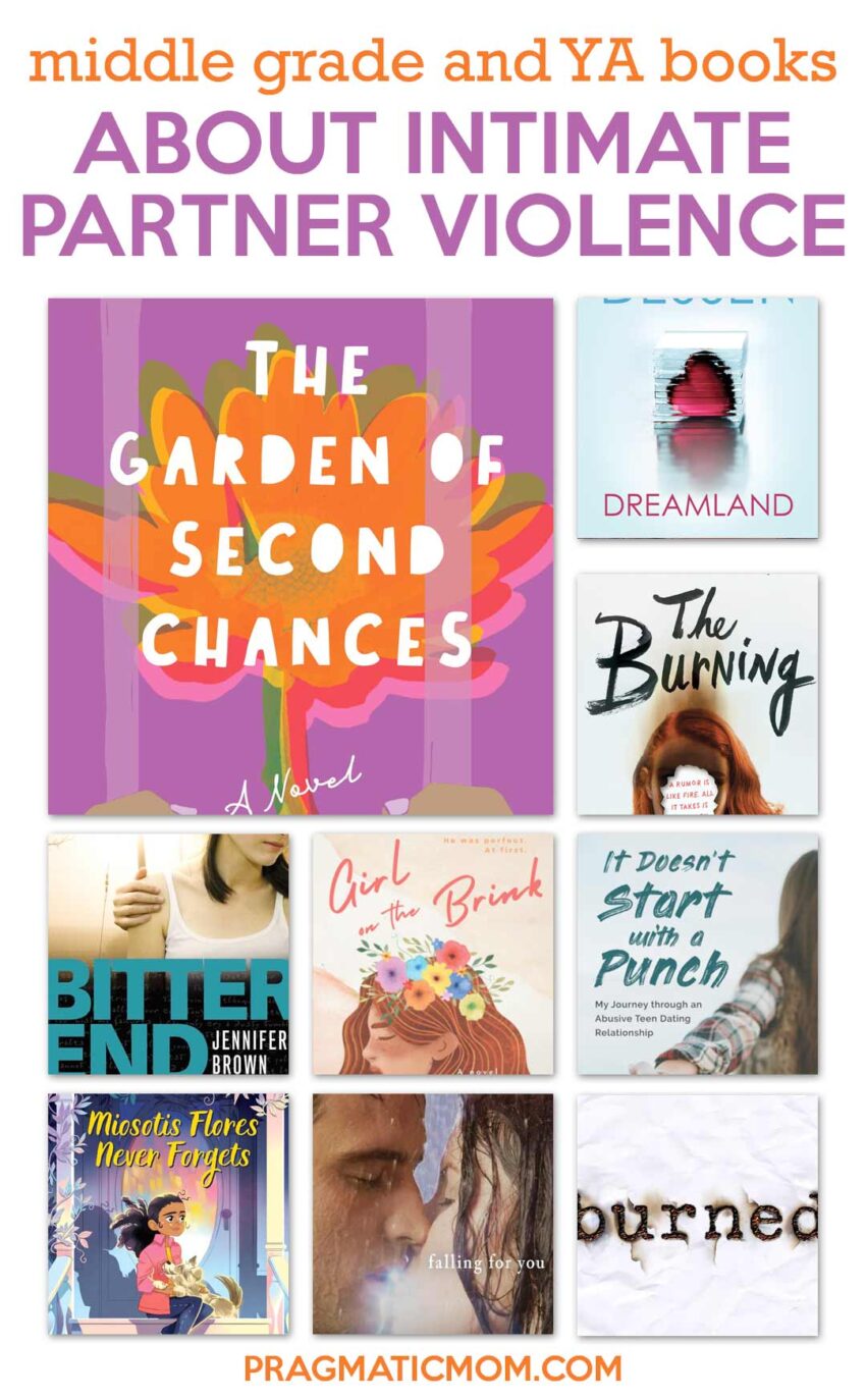 Middle Grade and YA books about Intimate Partner Violence