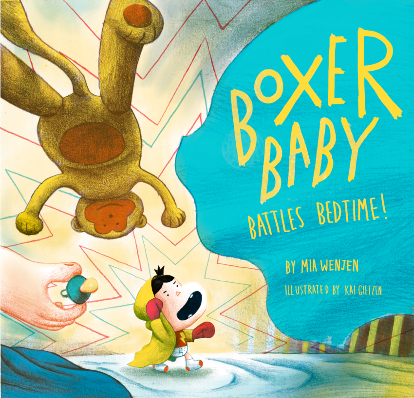 Cover Reveal: Boxer Baby Battles Bedtime!