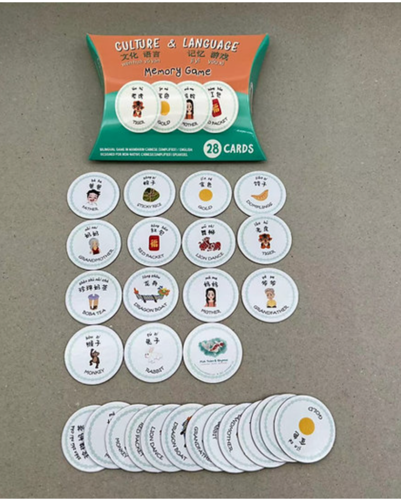 Chinese Culture & Language Memory Games by Fish Tale & Rhymes