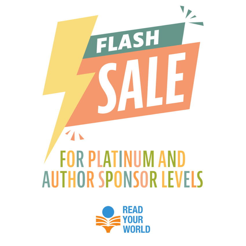 FLASH SALE for Read Your World Celebrates Multicultural Children's Book Day!