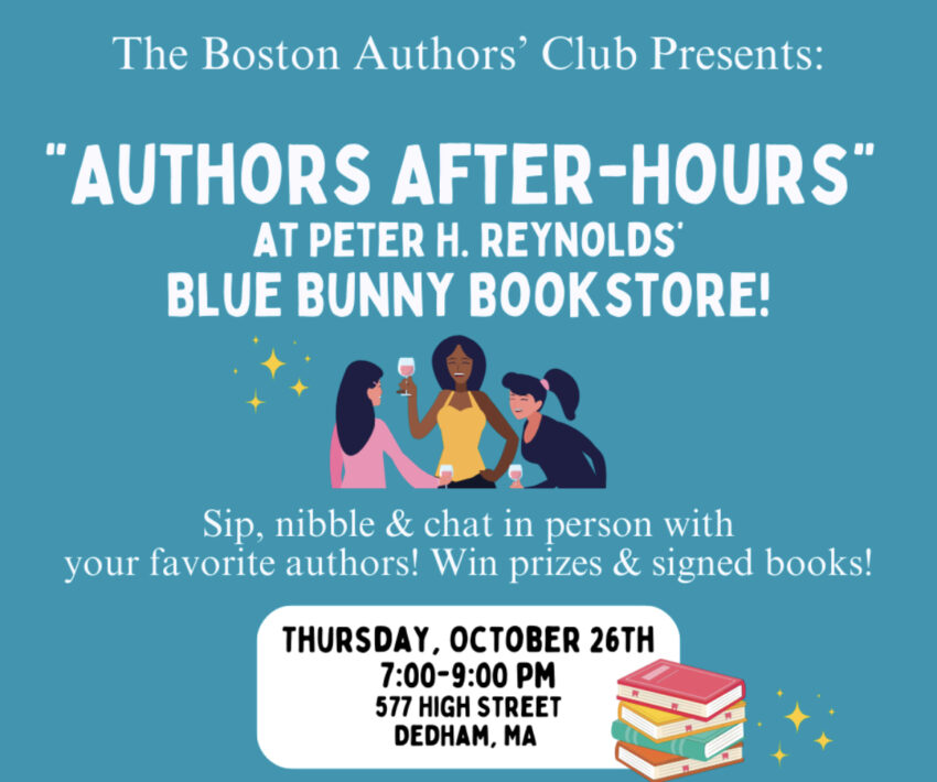 Boston Authors Club Meet and Greet at The Blue Bunny Bookstore