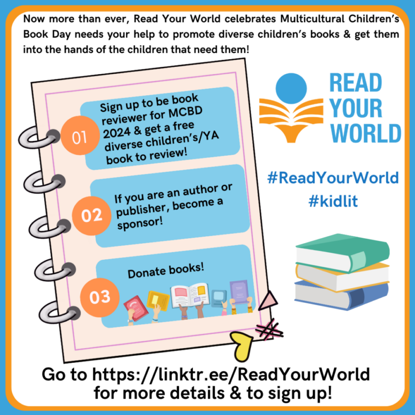 FREE Diverse Children's Books Through Read Your World!