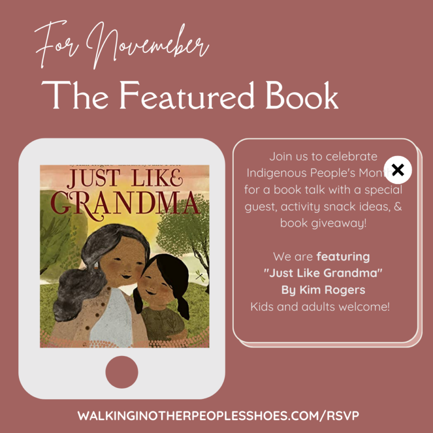 Multicultural Children's Book Club for Nov: Just Like Grandma by Kim Rogers