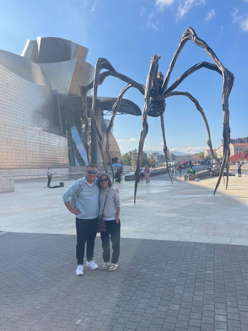 Visiting the Guggenheim Museum in Bilbao Spain