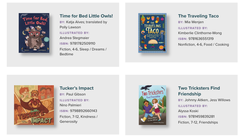 The Childrens Book Council features The Traveling Taco