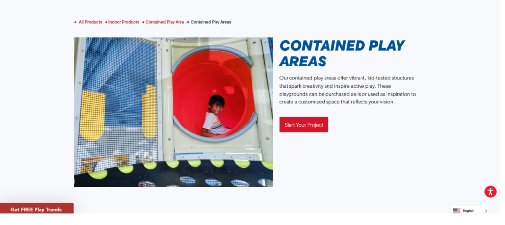 Contained Play Area for Dedicated Kids Ministries