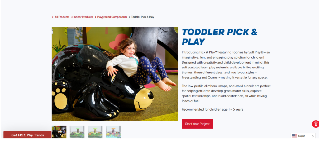 Pick & Play™ for Nursery and Preschool Rooms