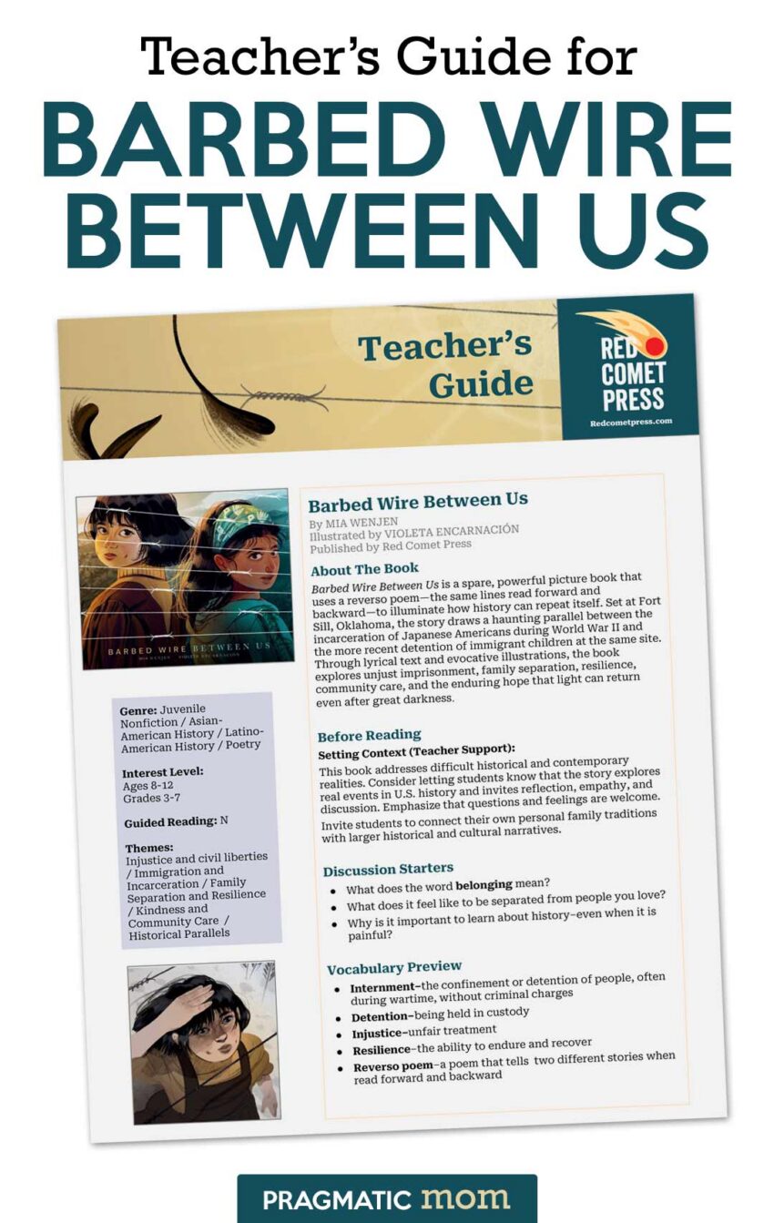 Teacher's Guide for BARBED WIRE BETWEEN US