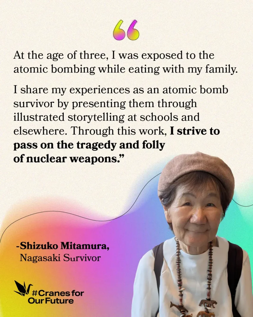 No More Hiroshimas or Nagasakis: Passing on the Stories of Survivors