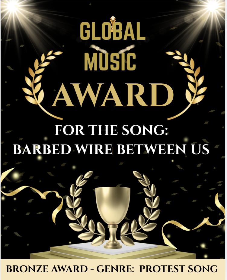 Barbed Wire Between Us song wins Global Music Award