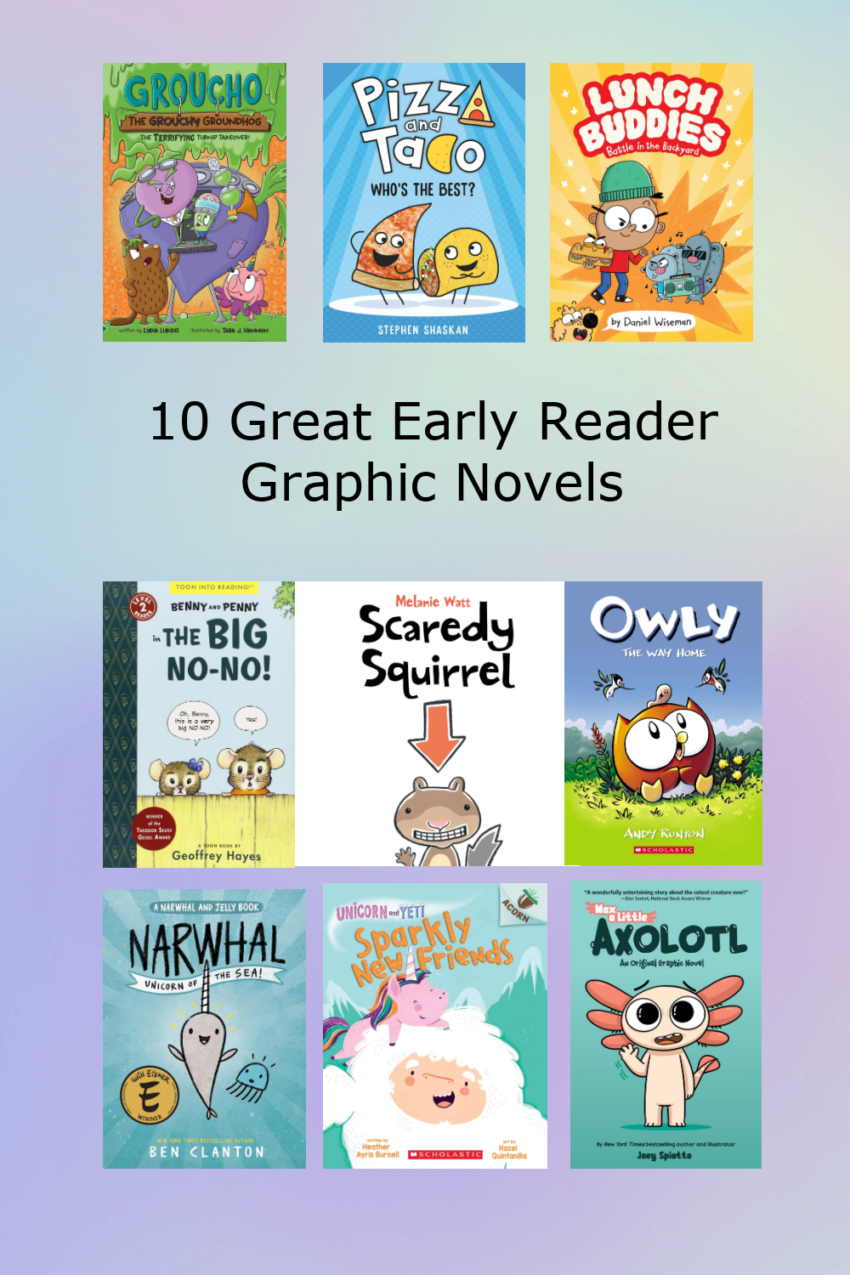 10 Great Early Reader Graphic Novels