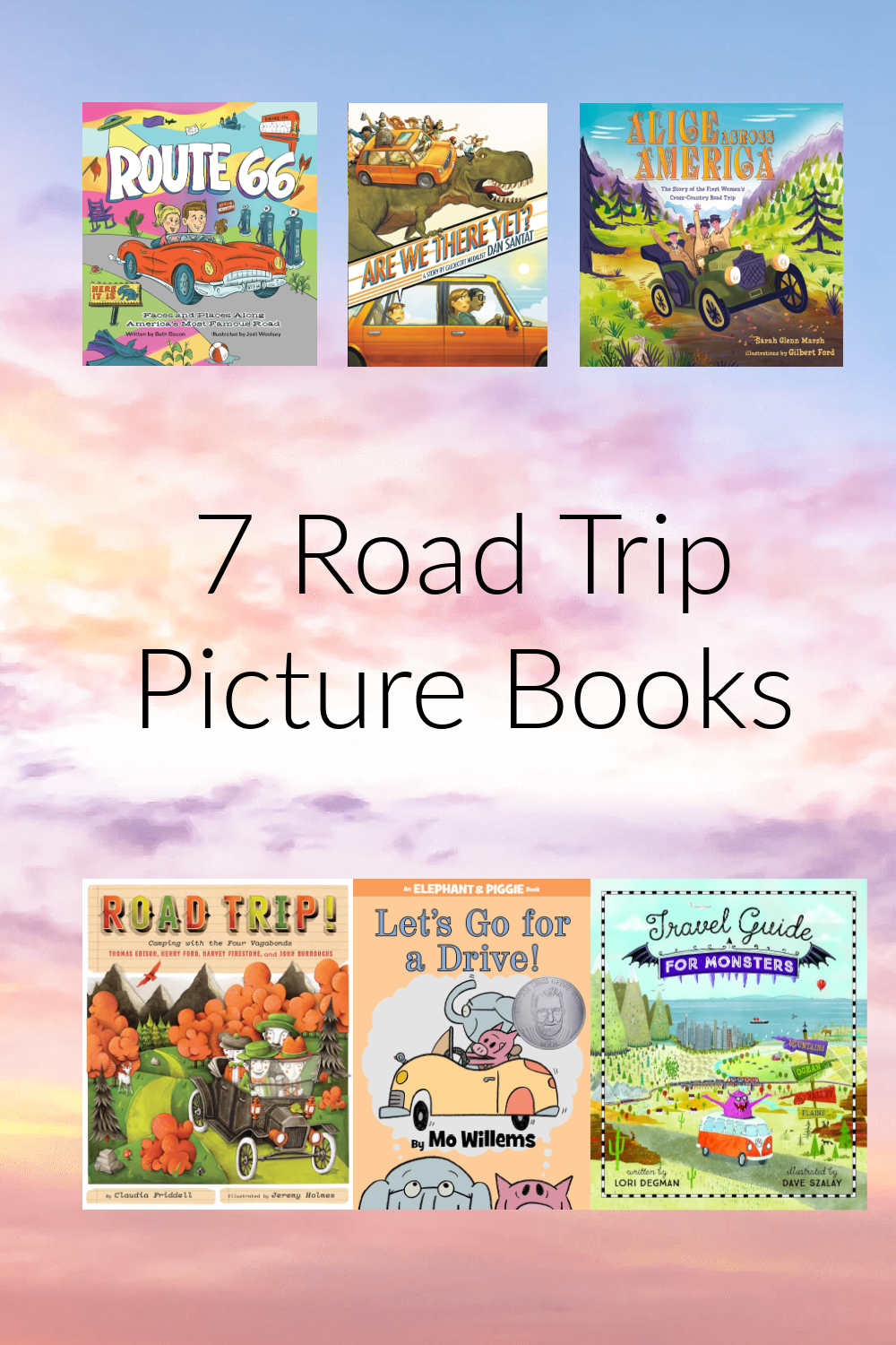 7 Road Trip Picture Books & Signed Book GIVEAWAY!