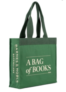 Barnes & Noble Bag of Books Tote in Green