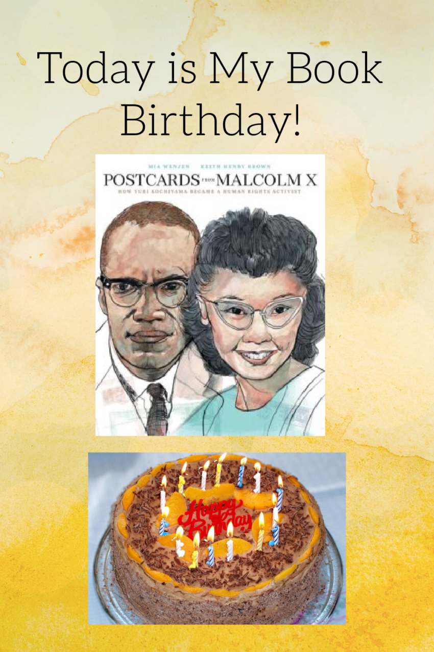 POSTCARDS FROM MALCOLM X Book Birthday